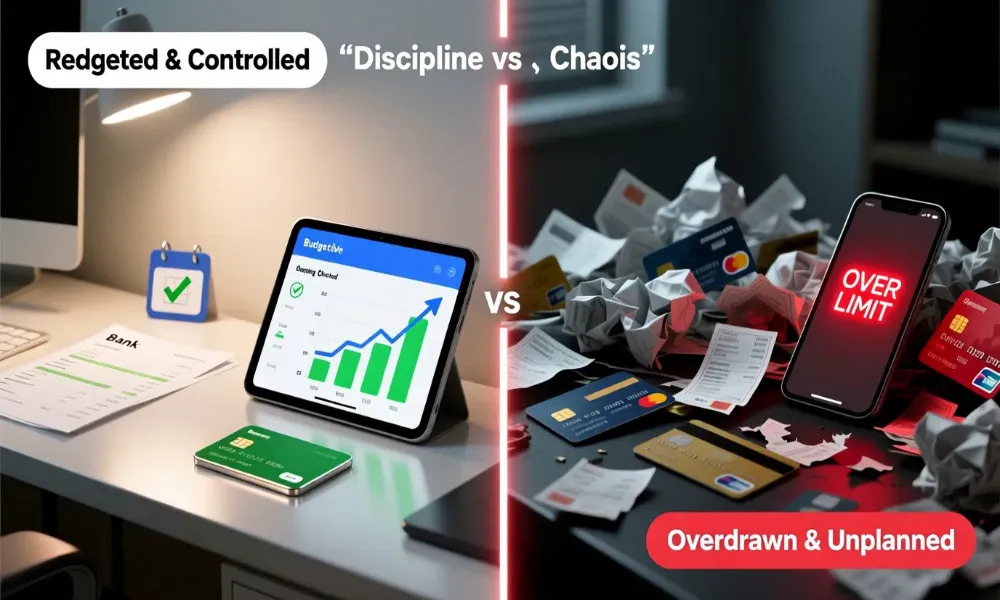 Comparison of responsible versus irresponsible bankroll management practices